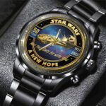 Star Wars Black Stainless Steel Watch – NGHIAVT6153