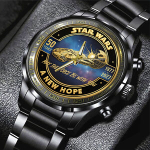 Star Wars Black Stainless Steel Watch - NGHIAVT6153