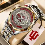 Indiana Hoosiers Football Alloy Luxury Quartz Watch – NGHIAVT6185