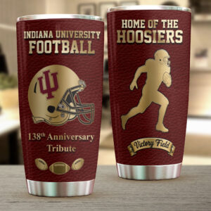 Indiana Hoosiers Football Tumbler Cup - NGHIAVT6186