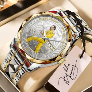 Freddie Mercury 80th Anniversary Alloy Luxury Quartz Watch - NGHIAVT6187
