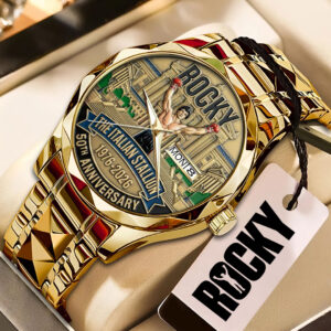 Rocky Balboa 50th Anniversary Alloy Luxury Quartz Watch - NGHIAVT6190