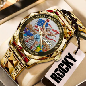 Rocky Balboa 50th Anniversary Alloy Luxury Quartz Watch - NGHIAVT6192