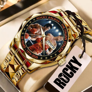 Rocky Balboa 50th Anniversary Alloy Luxury Quartz Watch - NGHIAVT6194