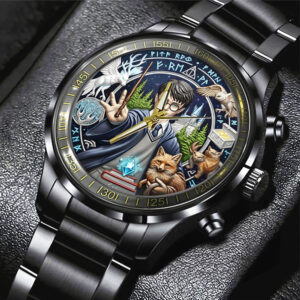 Harry Potter Black Stainless Steel Watch - NGHIAVT9198