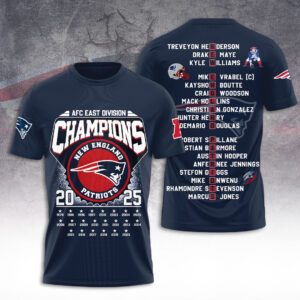 New England Patriots 3D Apparel - TANTN19812