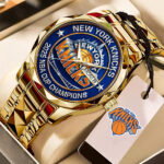 New York Knicks 2025 NBA Cup Champions Alloy Luxury Quartz Watch – TMTHU2901