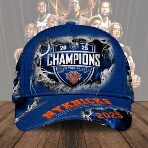 New York Knicks 2025 NBA Cup Champions Classic Cap - TMTHU2712
