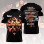 New York Knicks 2025 NBA Cup Champions 3D Apparel – HOATT15186