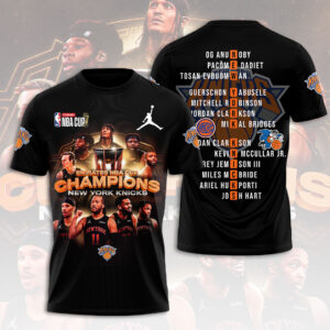 New York Knicks 2025 NBA Cup Champions 3D Apparel - HOATT15186