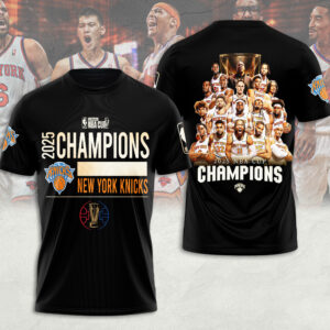 New York Knicks 2025 NBA Cup Champions 3D Apparel - MAITM14108
