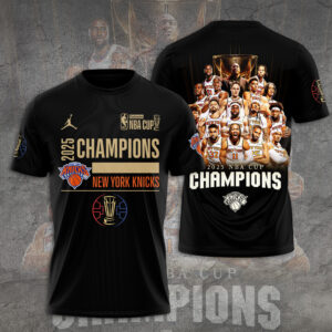 New York Knicks 2025 NBA Champions  3D Apparel - TANTN19456