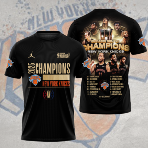 New York Knicks 2025 NBA Cup Champions 3D Apparel - HOATT15183