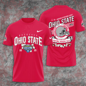 Ohio State Buckeyes Football 3D Apparel - TANTN19786
