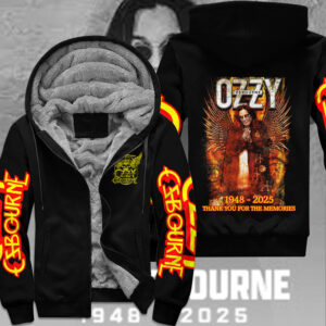 Ozzy Osbourne 3D Fleece Zip Hoodie - TMTHU2900