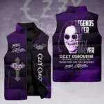 Ozzy Osbourne 3D Sleeveless Down Jacket - HOATT14911
