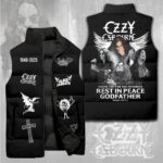 Ozzy Osbourne 3D Sleeveless Down Jacket - MAITM13978
