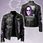 Ozzy Osbourne Motorcycle Leather Jacket - HOATT14944