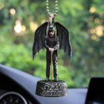 Ozzy Osbourne Custom shape 2-sided Acrylic Car Ornament – TMTHU2634