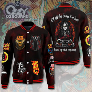 Ozzy Osbourne Varsity Jacket - TMTHU2671