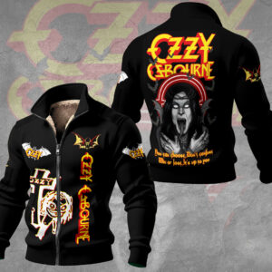 Ozzy Osbourne Thick Knit Fleece Jacket - TMTHU2770
