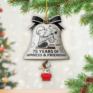 Peanuts 75 Years Custom Shape 2-sided Acrylic Ornament – MAITM13961