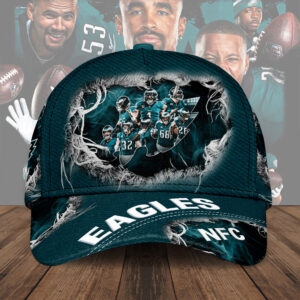 Philadelphia Eagles 2025 NFC East Division Champions Classic Cap - TMTHU2802