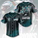 Philadelphia Eagles 2025 NFC East Division Champions Baseball Jersey – HOATT15288