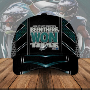 Philadelphia Eagles 2025 NFC East Division Champions Classic Cap - HOATT15285