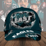 Philadelphia Eagles 2025 NFC East Division Champions Classic Cap – TMTHU2812