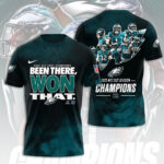 Philadelphia Eagles 2025 NFC East Division Champions 3D Apparel – HOATT15284