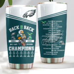 Philadelphia Eagles 2025 NFC East Division Champions Tumbler Cup – HOATT15292