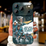 Philadelphia Eagles 2025 NFC East Division Champions Phone Case – TMTHU2801