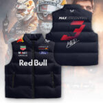 Red Bull Racing x Max Verstappen 3D Sleeveless Down Jacket – TANTN19810