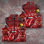 The Rolling Stones 3D Sleeveless Down Jacket – TANTN19746