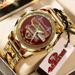San Francisco 49ers 80th Anniversary 2026 Alloy Luxury Quartz Watch – TMTHU2882