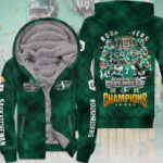 Saskatchewan Roughriders 2025 Grey Cup Champions 3D Fleece Zip Hoodie – MAITM13921