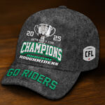 Saskatchewan Roughriders 2025 Grey Cup Champions Classic Cap – HOATT14864