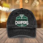 Saskatchewan Roughriders 2025 Grey Cup Champions Wash Denim Cap – TANTN19442