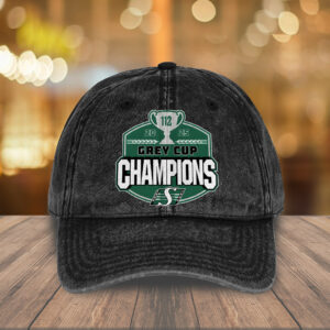 Saskatchewan Roughriders 2025 Grey Cup Champions Wash Denim Cap - TANTN19442