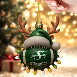 Saskatchewan Roughriders Custom Shape 2-sided Acrylic Ornament – TMTHU2570