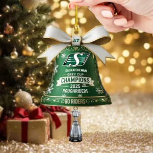 Saskatchewan Roughriders Custom Shape 2-sided Acrylic Ornament – TMTHU2395