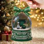 Saskatchewan Roughriders Custom Shape 2-sided Acrylic Ornament – TMTHU2397