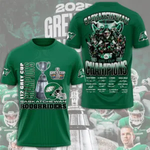 Saskatchewan Roughriders 3D Apparel – TMTHU2402