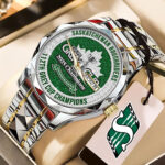Saskatchewan Roughriders Alloy Luxury Quartz Watch – TMTHU2350