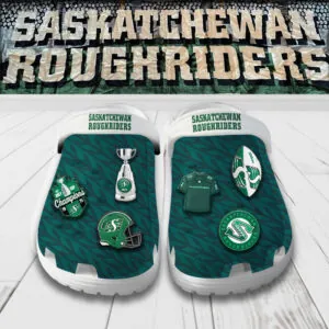 Saskatchewan Roughriders Custom Clogs - TMTHU2412