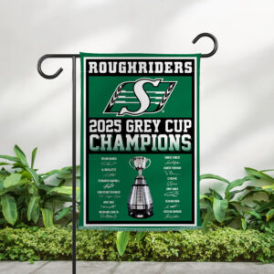 Saskatchewan Roughriders Double-side Garden Flag - TMTHU2373