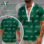 Saskatchewan Roughriders Men’s Henley Polo – GNE4699