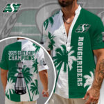 Saskatchewan Roughriders 2025 Grey Cup Champions Men’s Henley Polo – GNE4700