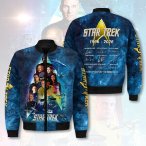 Star Trek 60th Anniversary 3D Bomber Jacket - HOATT15389